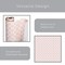 Smart Design Bonded Grip Shelf Liner - 12 Inch x 10 Feet - Chantilly Blush